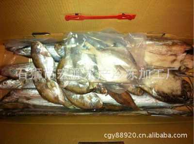 冷凍粗加工水產品-冷凍章魚 帶魚 墨魚 螃蟹 魷魚 肉鯧 黃花魚 墨魚 春節禮.