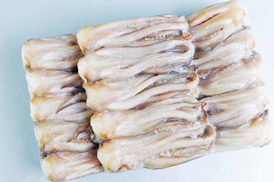 塊凍魷魚頭_榮成廣潤水產食品